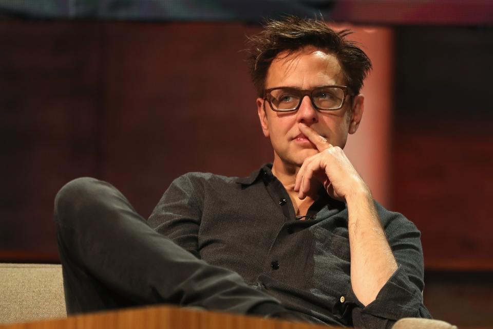 Director James Gunn at a discussion during the E3 Expo on June 13, 2017, in Los Angeles, Calif. (Christian Petersen/Getty Images)