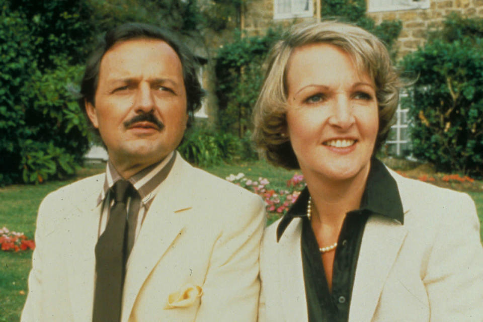 <p>Peter Bowles and Penelope Keith’s will-they, won’t-they relationship in classic sitcom was adored by the viewing public, with Audrey foiling Richard’s plans to appear in an upmarket advert.</p>