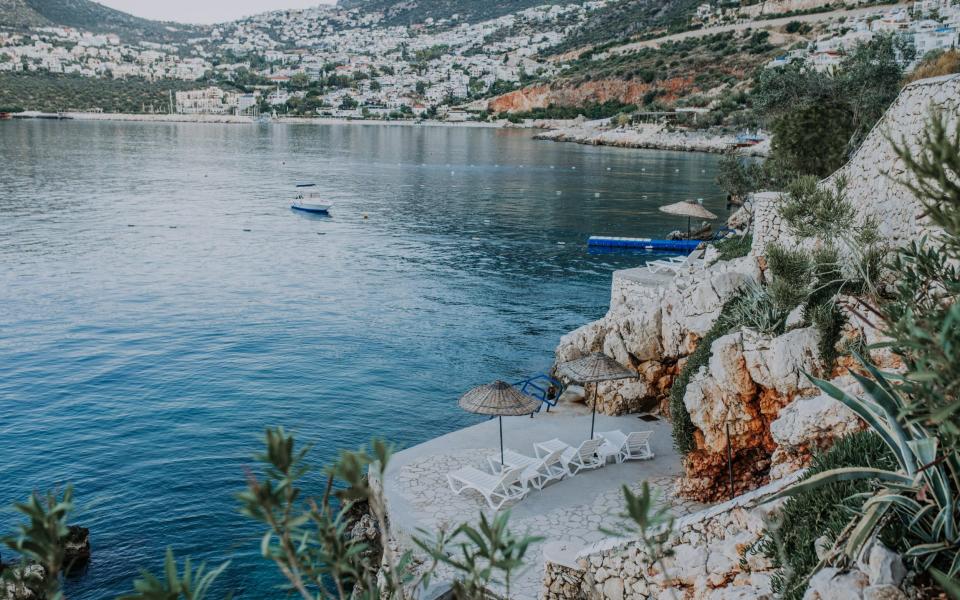 Intuitive eating coach Sarah Grant holds a retreat in the pretty fishing village of Kalkan
