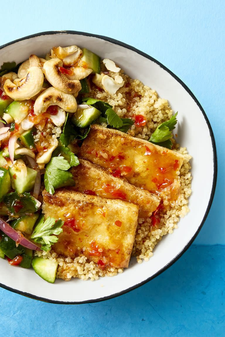 38) Crispy Tofu Bowl