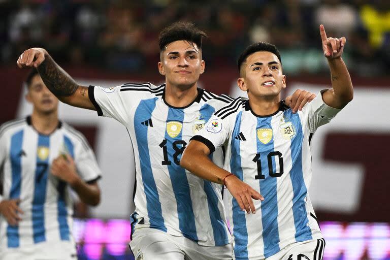 Con Thiago Almada como estandarte, la selección argentina clasificó a París 2023 por intermedio del Preolímpico de Venezuela