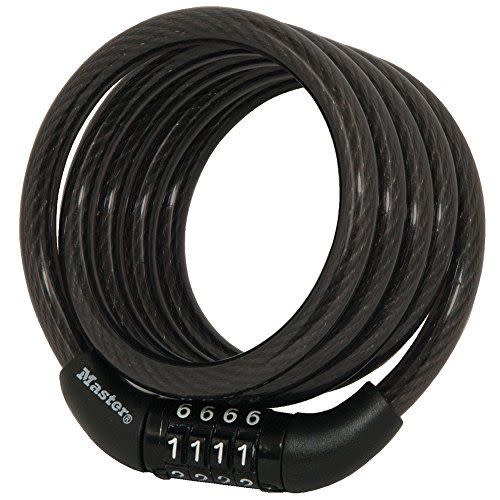 3) 8143D Bike Lock Cable with Combination