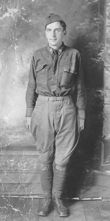 Pictured is father Clarence "Bud" Reed. He and his wife Esther became the parents of two daughters, Pat Reed and Sonia (Reed) Strock.