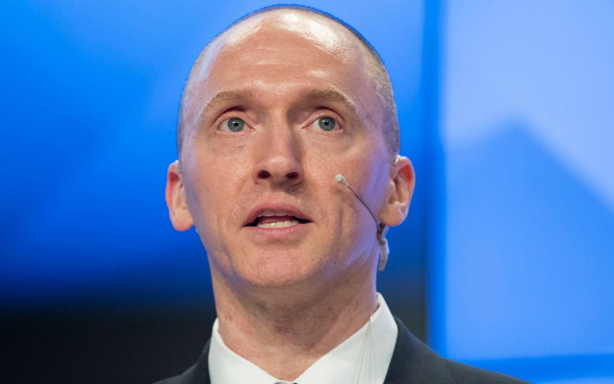 Carter Page is a former foreign policy adviser of then U.S. President-elect Donald Trump - AP