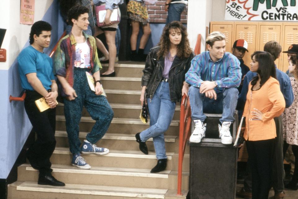 Screenshot from "Saved by the Bell"