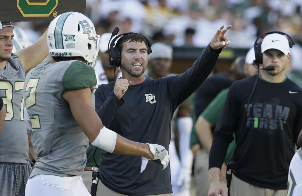 Kendal Briles will be joining Lane Kiffin. (AP)