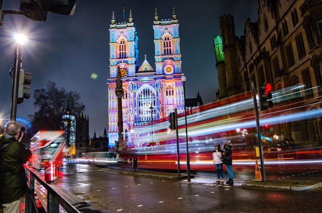 The four day festival lit up the city's most famous landmarks (Sam Stonestreet, Instagram: sdstonestreet)