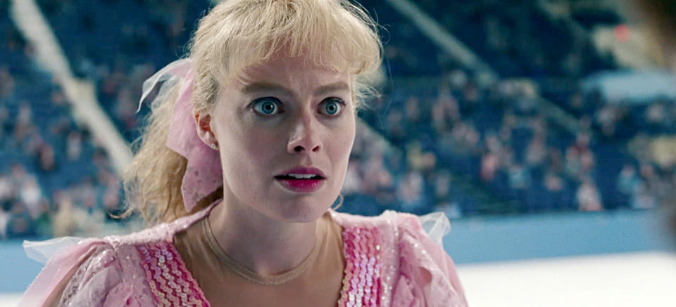 Margot Robbie auf dem Eis als Tonya Harding. (Bild: ddp)