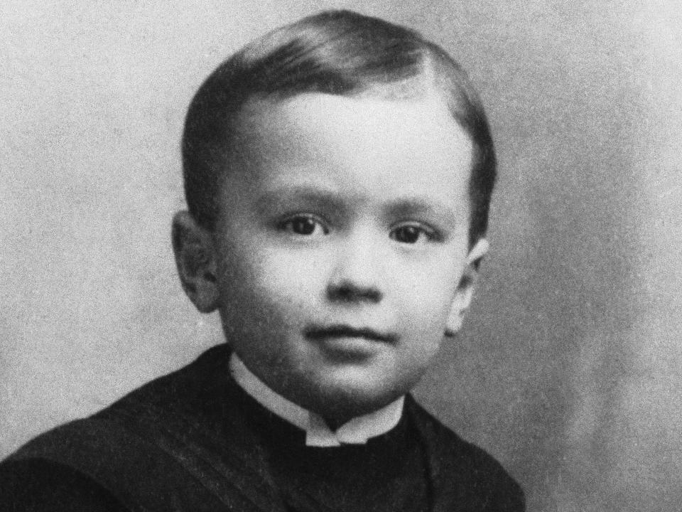 J. Edgar Hoover when he was 4 years old.