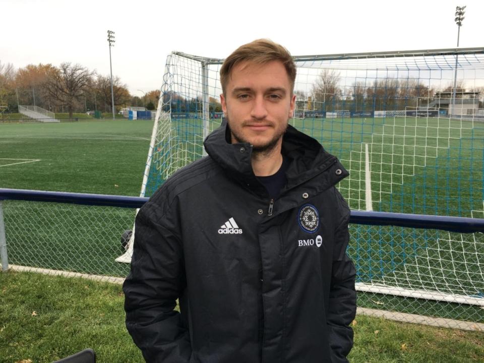 Despite many challenges off the pitch, CF Montréal and midfielder Djordje Mihailovic have a chance to end the year by winning a trophy in the Canadian Championship Final against Toronto FC on Sunday. (Dave St-Amant/CBC - image credit)