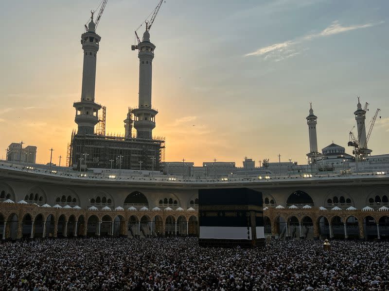 FILE PHOTO: Annual haj pilgrimage in Mecca