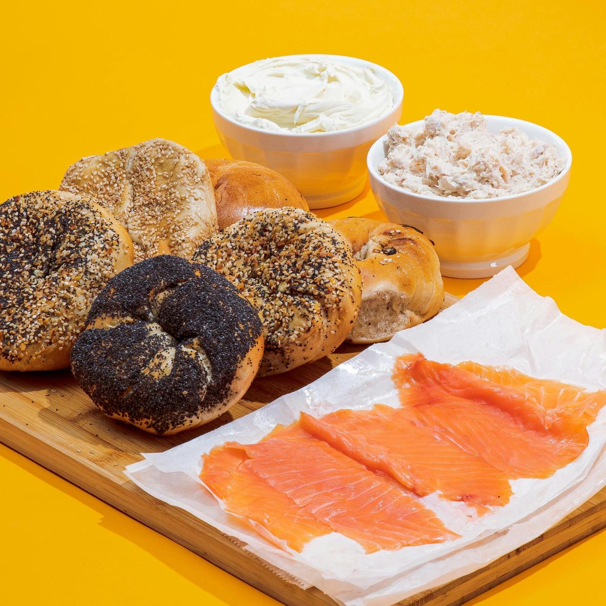 <p><a href="https://go.redirectingat.com?id=74968X1596630&url=https%3A%2F%2Fwww.goldbelly.com%2Frestaurants%2Fess-a-bagel%2Fnew-york-bagel-brunch-package-for-6%3Fref%3Dcollection&sref=https%3A%2F%2Fwww.thepioneerwoman.com%2Fholidays-celebrations%2Fgifts%2Fg35809391%2Fgifts-for-mom-from-son%2F" rel="nofollow noopener" target="_blank" data-ylk="slk:Shop Now;elm:context_link;itc:0;sec:content-canvas" class="link rapid-noclick-resp">Shop Now</a></p><p>New York Bagel Brunch</p><p>goldbelly.com</p><p>$99.95</p><span class="copyright">Goldbelly</span>