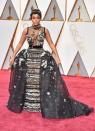 <p>Janelle recordó a Thalía durante su desfile por la alfombra/Getty Images </p>