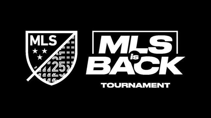 Logo for MLS Is Back tournament