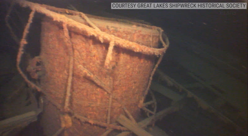 Shipwreck hunters with the Great Lakes Shipwreck Historical Society have found the Adella Shores approximately 40 miles northwest of Whitefish Point in Lake Superior. (Courtesy Great Lakes Shipwreck Historical Society)