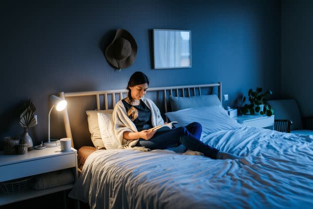 "No social media, internet scrolling or any device for the hour before I go to bed," one reader said. <span class="copyright">AnVr via Getty Images</span>