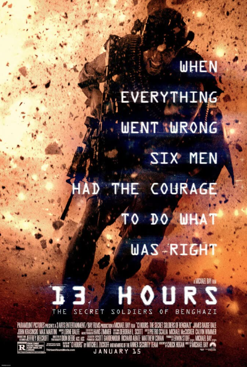 13 Hours: The Secret Soldiers of Benghazi (2016)