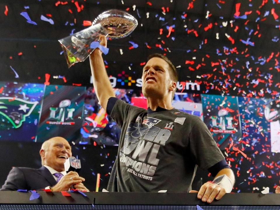 Tom Brady has won five Super Bowls, but who will replace the 39-year-old (Getty)