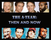 "The A-Team" was one of the biggest TV hits of the 1980s, so it was just a matter of time before it became a big-budget movie. What's surprising is just how much time it took. The adaptation has been kicking around Hollywood since the mid-'90s, and 11 different screenwriters reportedly worked on the script. With the big-screen version of "<a href="http://movies.yahoo.com/movie/1808402981/info" data-ylk="slk:The A-Team;elm:context_link;itc:0;sec:content-canvas" class="link ">The A-Team</a>" finally in theaters, take a look at the inside stories behind the original show and cast. Plus, learn about the stars who make up the new team and how their plan finally came together. Click ahead on the photo to read more.