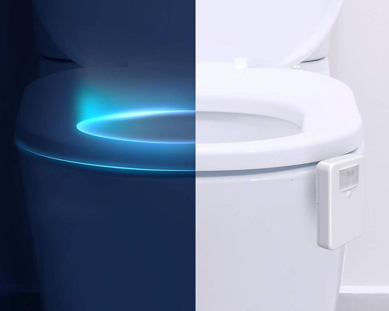 lumilux motion sensor toilet light