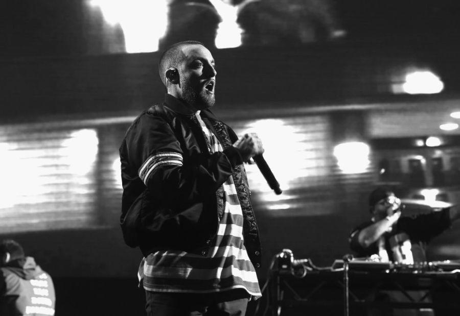 Mac Miller performs on Camp Stage during day 1 of “Camp Flog Gnaw Carnival 2017” on Oct. 28, 2017, at Exposition Park in Los Angeles. (Photo by Kevin Winter/Getty Images)