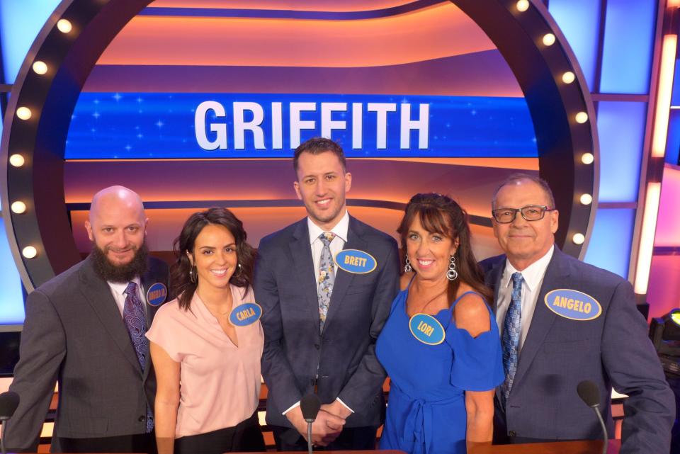 The Griffith family from Pike Creek will be featured on "Family Feud" on Wednesday night at 7:30 p.m. on Philly 57, channel 811 on Comcast in New Castle County.