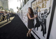 Cast member Andie MacDowell poses at the premiere of "Magic Mike XXL" in Hollywood, California June 25, 2015. REUTERS/Mario Anzuoni