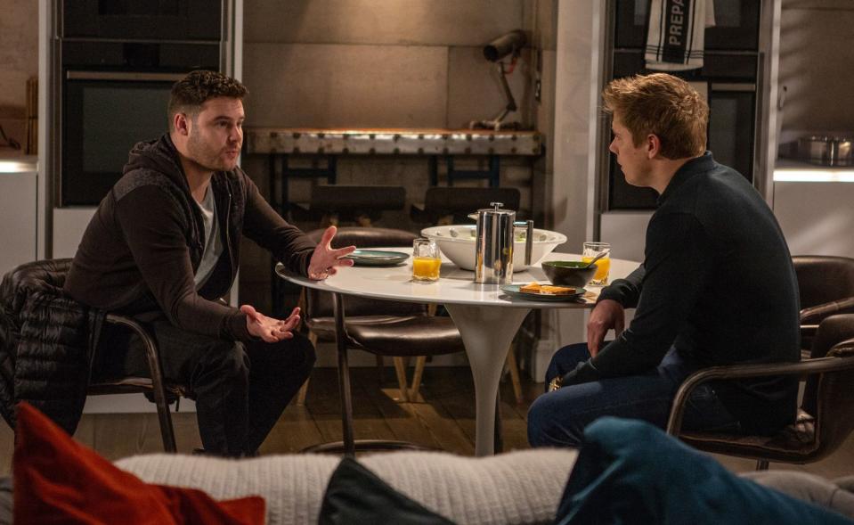 Friday, January 25: It's clear that Aaron is worried about seeing Billy