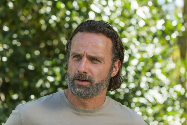Andrew Lincoln as Rick Grimes (Credit: Gene Page/AMC)
