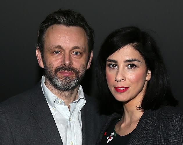 Michael Sheen and Sarah Silverman