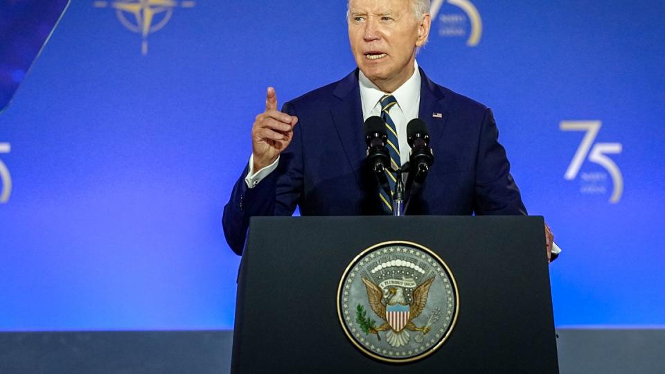 Joe Biden. (Bild: Kay Nietfeld/dpa)