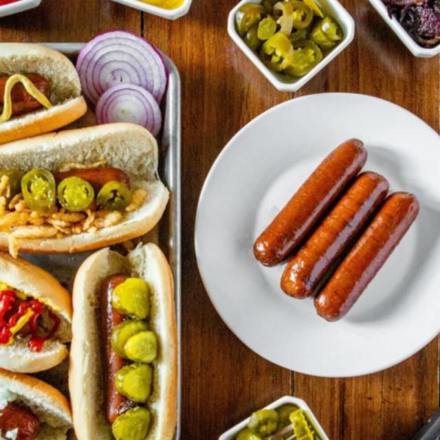 Natural Casing Chicago Style Hot Dog Kit 10 PACK Vienna Beef