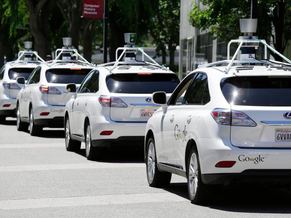 Google self-driving cars