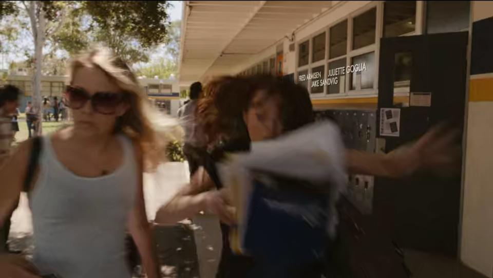 The opening scene of "Easy A" on Netflix. (Photo: Screen Gems/"Easy A")