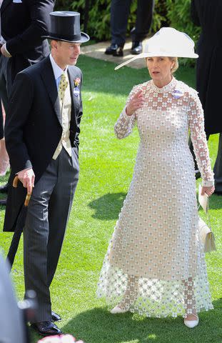 <p>Chris Jackson/Getty</p> Prince Edward and Sophie, the Duchess of Edinburgh, at the Royal Ascot on June 19, 2024