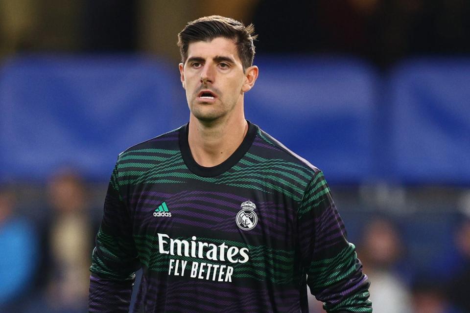 Thibaut Courtois is in contention to start in the final (Getty Images)