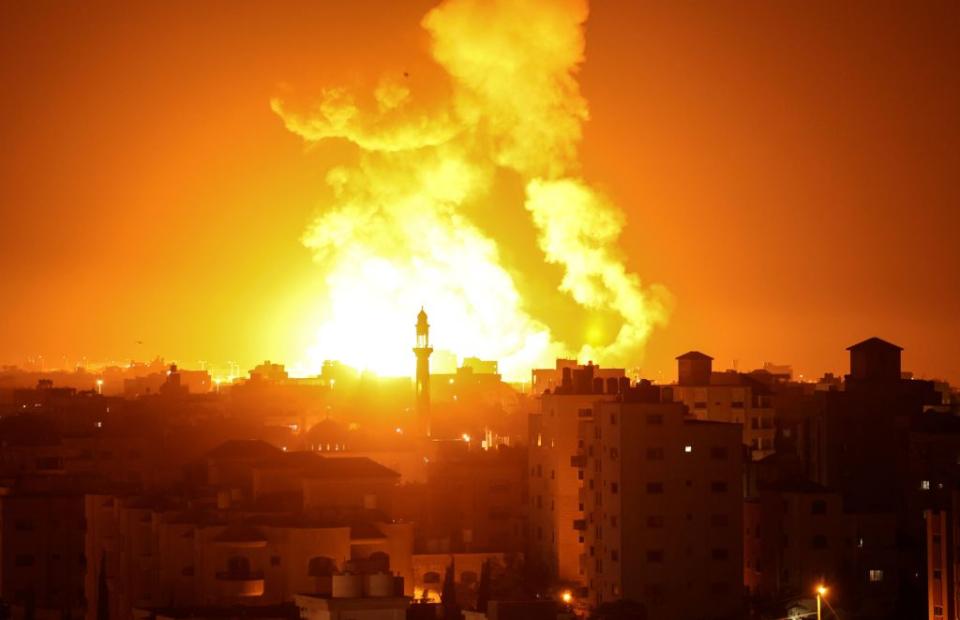Israel launched an offensive in Gaza in response to the Oct. 7 terrorist attacks by Hamas that claimed nearly 1,200 lives. AFP via Getty Images
