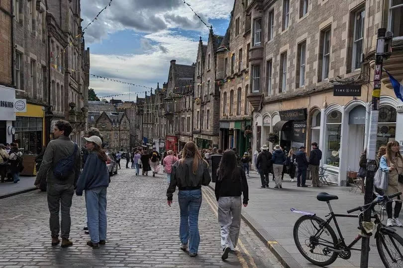 Our Airbnb was just a 20-minute bus ride from Edinburgh city centre