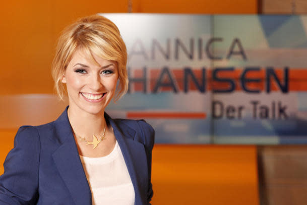 Talk-Show-Ärger bei Annica Hansen: Alles nur gespielt (Bild: Sat.1)