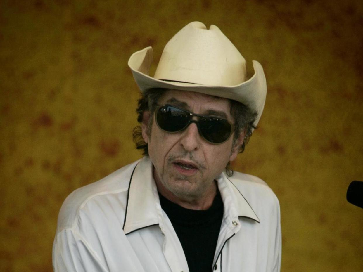 Bob Dylan playing in New Orleans ahead of the release of 'Modern Times' in 2006: Rex