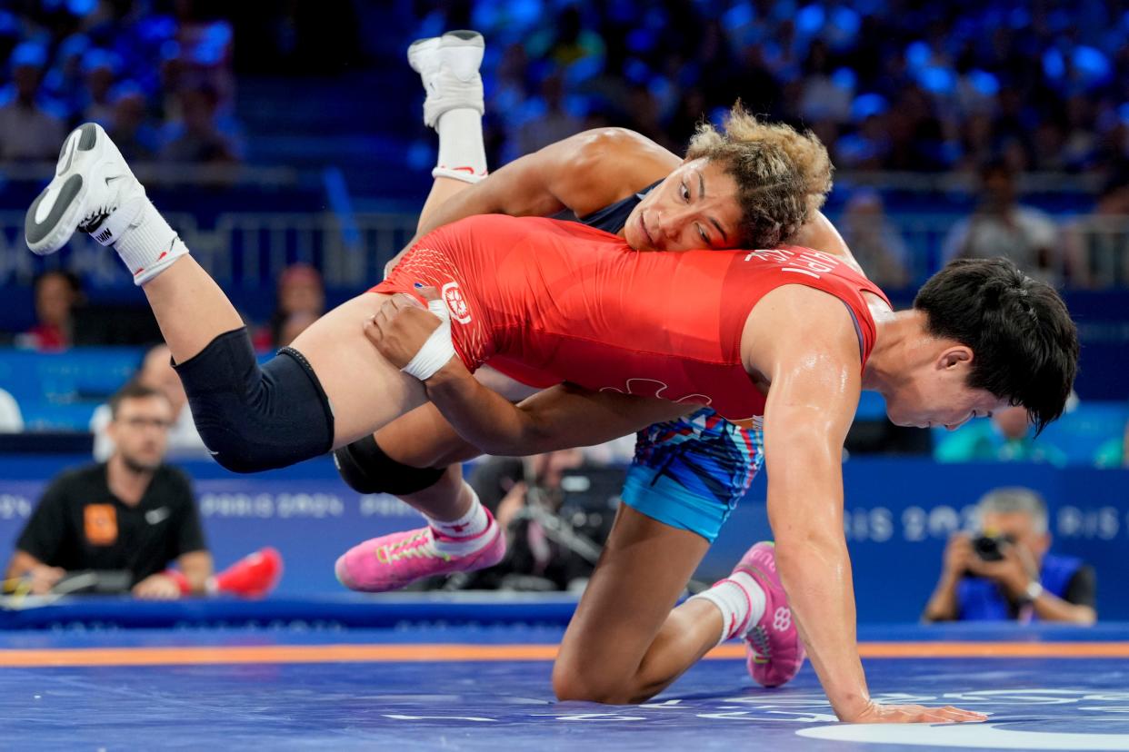 USA's Kennedy Blades continues a remarkable run and will wrestle for gold