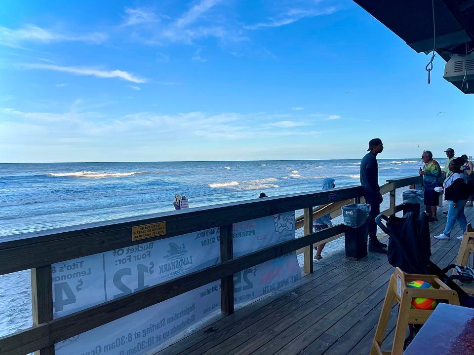 Deck view from Ocean Deck in Daytona Beach.