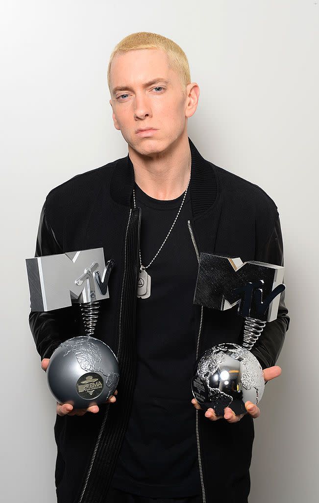 <p>Love him or hate him, you have to admit Marshall Mathers has had to battle a lot of demons. He declared himself 11 years sober last month. </p>