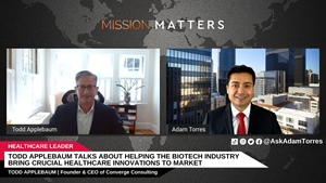 Todd Applebaum, Founder and CEO of Converge Consulting, was interviewed by Adam Torres on Mission Matters Innovation Podcast.