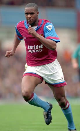 Britain Football Soccer - FA Premier League - 92/93 Aston Villa's Dalian Atkinson Action Images via Reuters