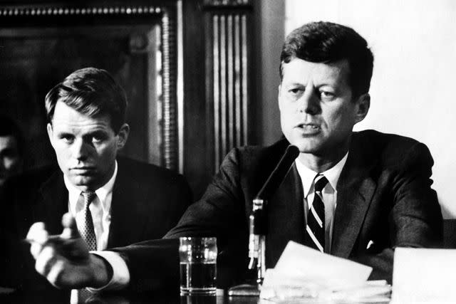 Ed Clark/The LIFE Picture Collection/Getty Robert F. Kennedy and John F. Kennedy