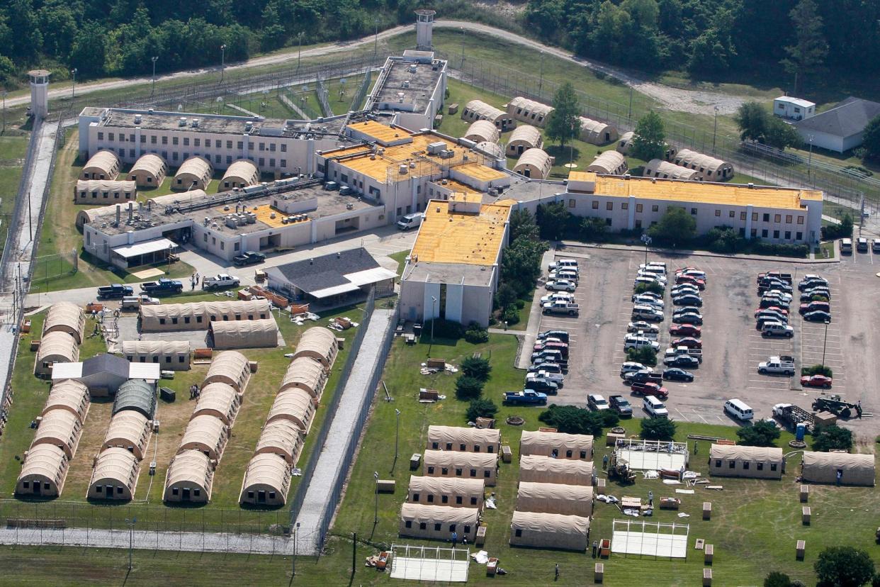 <span>The Louisiana state penitentiary at Angola in 2011.</span><span>Photograph: Patrick Semansky/AP</span>