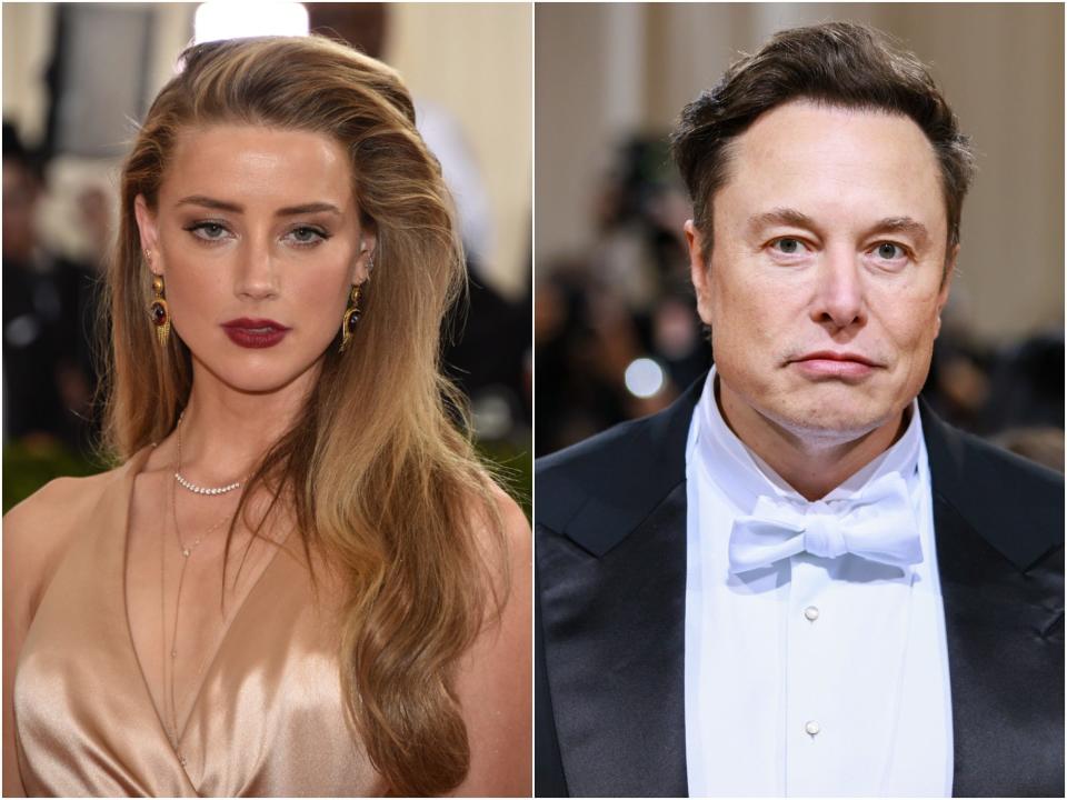 Amber Heard and Elon Musk