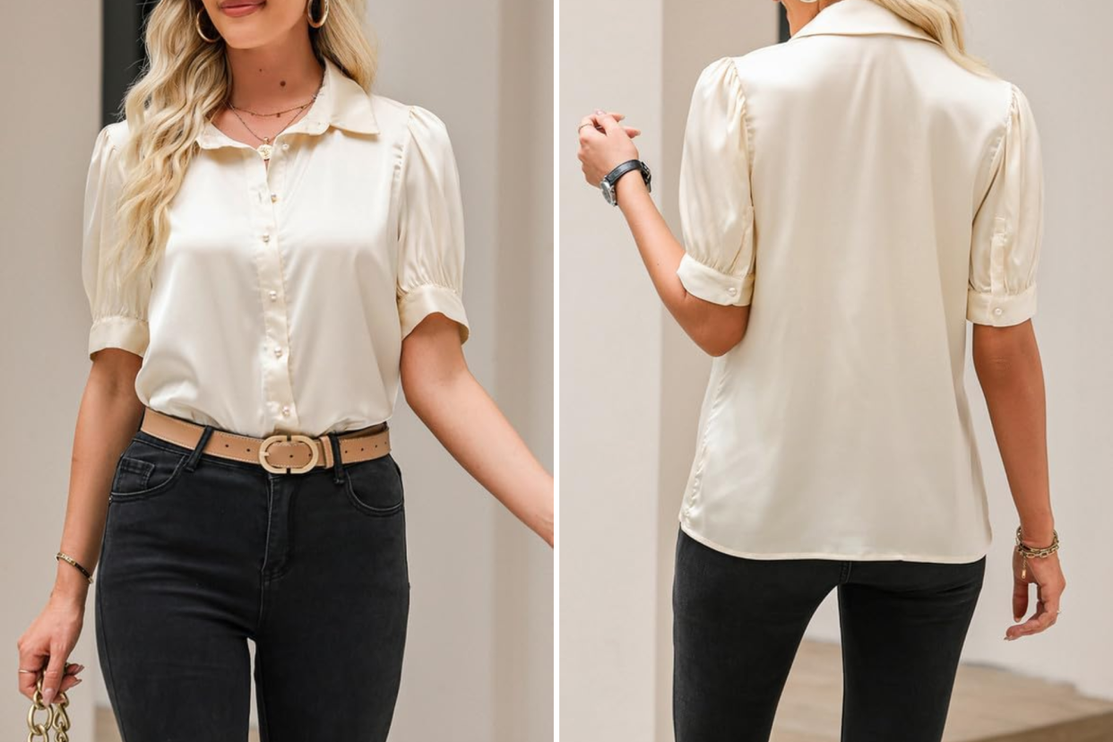 Evaless Casual Silk Blouse