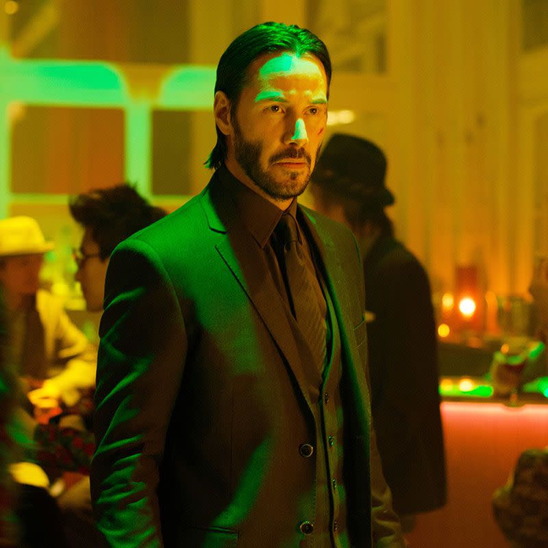 <p>Keanu Reeves’ first of two masterful franchises on this list, <em>John Wick </em>gave us a mournful 21st-century assassin who won’t let his grief get in the way of shooting every bad guy in the head at point-blank range.</p><p><a class="link " href="https://www.amazon.com/John-Wick-Keanu-Reeves/dp/B00R8Q0KV8/ref=sr_1_2?dchild=1&keywords=John+Wick&qid=1595259763&s=instant-video&sr=1-2&tag=syn-yahoo-20&ascsubtag=%5Bartid%7C2139.g.26455274%5Bsrc%7Cyahoo-us" rel="nofollow noopener" target="_blank" data-ylk="slk:Shop Now">Shop Now</a></p>